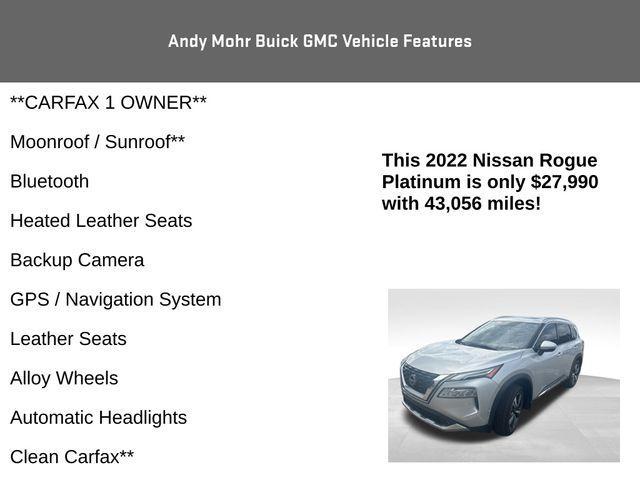 used 2022 Nissan Rogue car, priced at $27,990