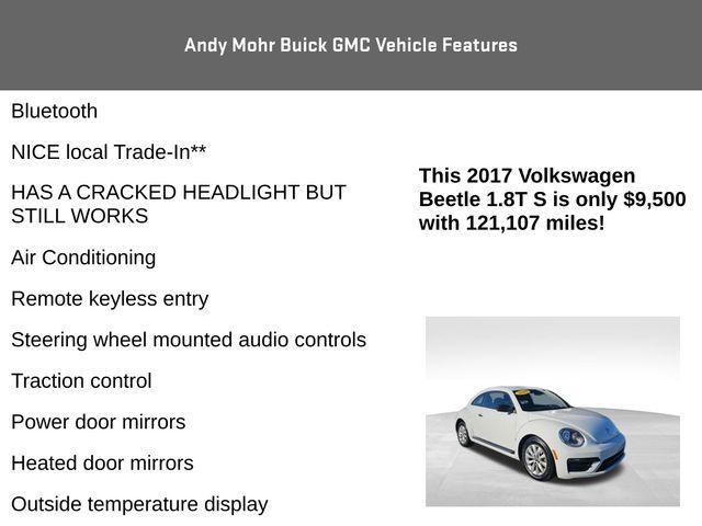 used 2017 Volkswagen Beetle car, priced at $9,500