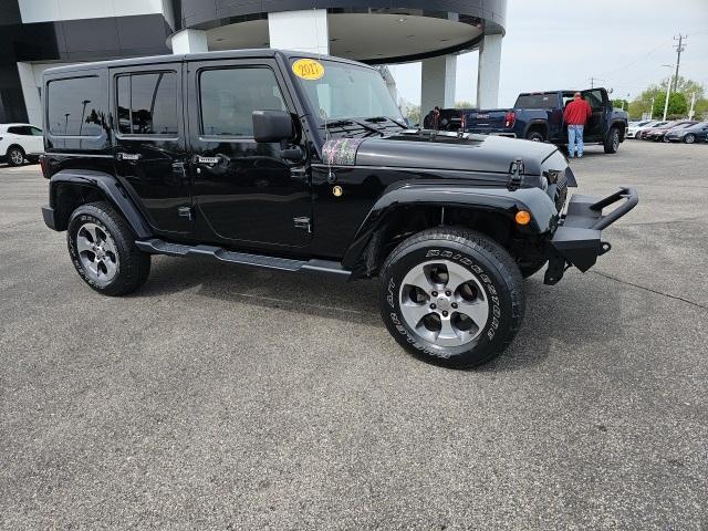 used 2017 Jeep Wrangler Unlimited car, priced at $25,100