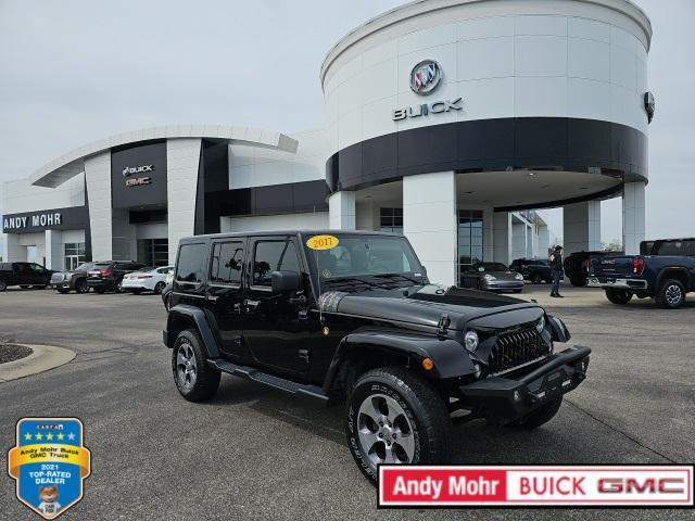used 2017 Jeep Wrangler Unlimited car, priced at $25,250