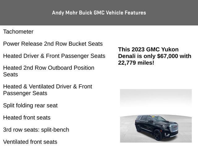 used 2023 GMC Yukon car, priced at $67,981