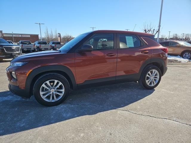 used 2021 Chevrolet TrailBlazer car, priced at $16,352