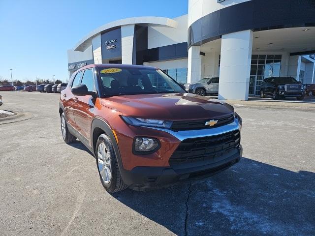 used 2021 Chevrolet TrailBlazer car, priced at $16,352