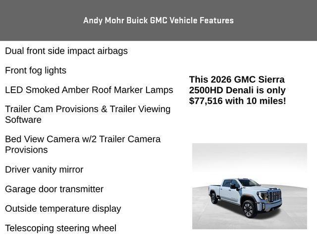 new 2026 GMC Sierra 2500 car, priced at $77,516