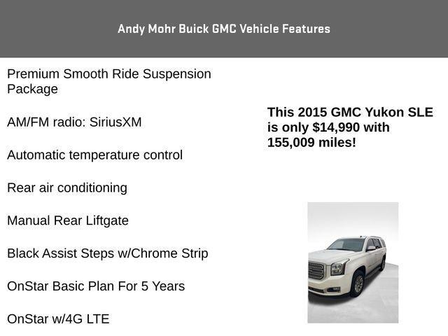 used 2015 GMC Yukon car, priced at $14,357
