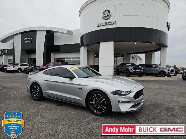 used 2019 Ford Mustang car, priced at $27,300