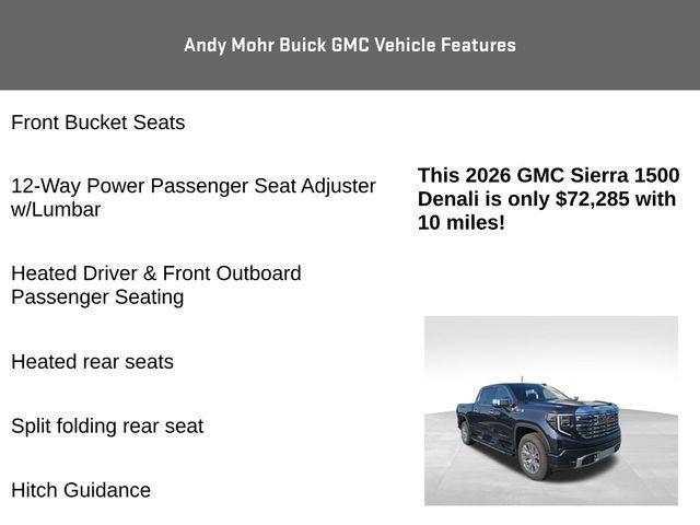 new 2026 GMC Sierra 1500 car, priced at $68,385