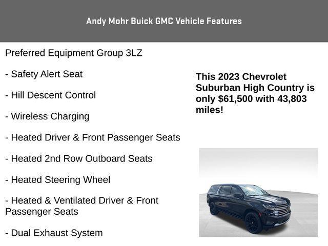 used 2023 Chevrolet Suburban car, priced at $61,500