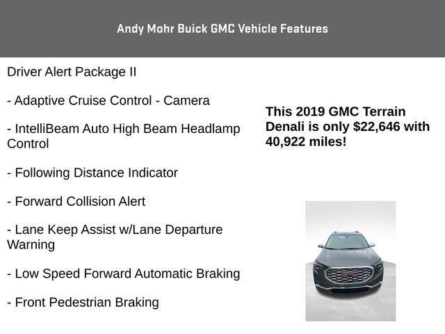 used 2019 GMC Terrain car, priced at $21,300