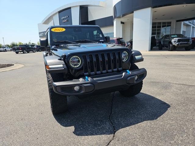 used 2021 Jeep Wrangler Unlimited 4xe car, priced at $28,900