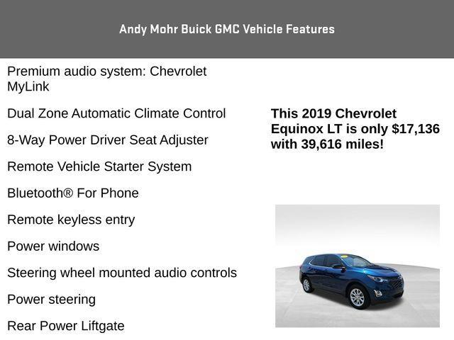 used 2019 Chevrolet Equinox car, priced at $17,136