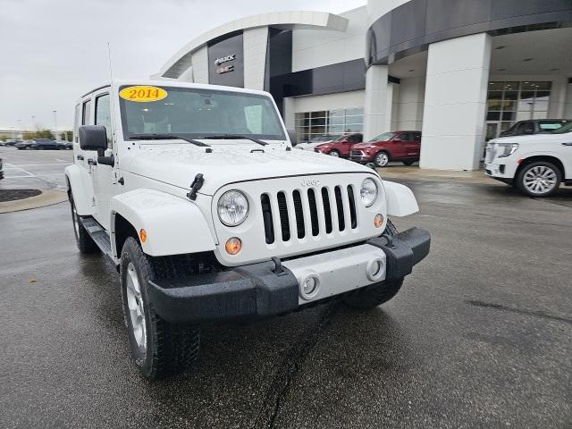 used 2014 Jeep Wrangler Unlimited car, priced at $21,300