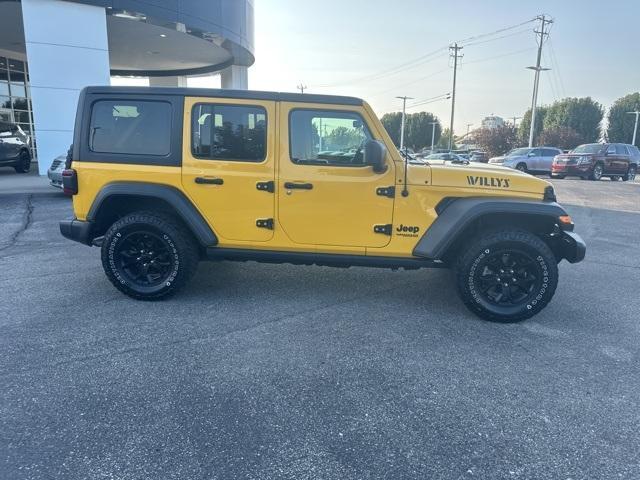 used 2021 Jeep Wrangler Unlimited car, priced at $31,750