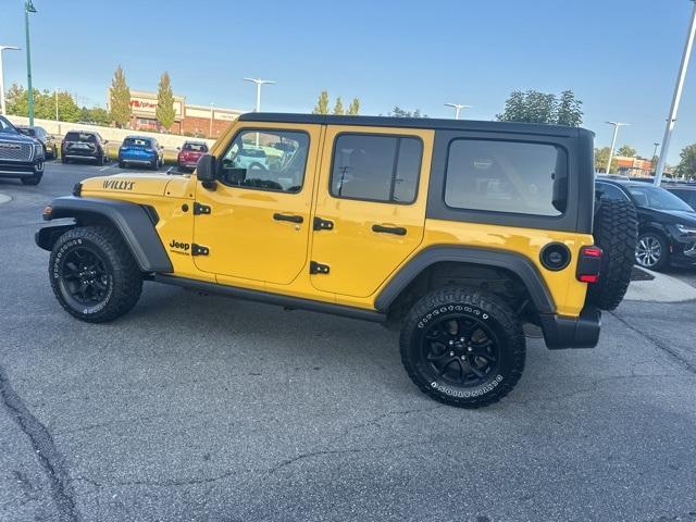 used 2021 Jeep Wrangler Unlimited car, priced at $31,750