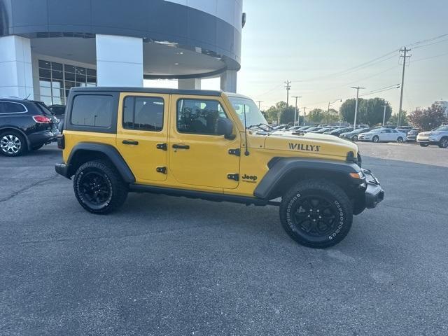 used 2021 Jeep Wrangler Unlimited car, priced at $31,750