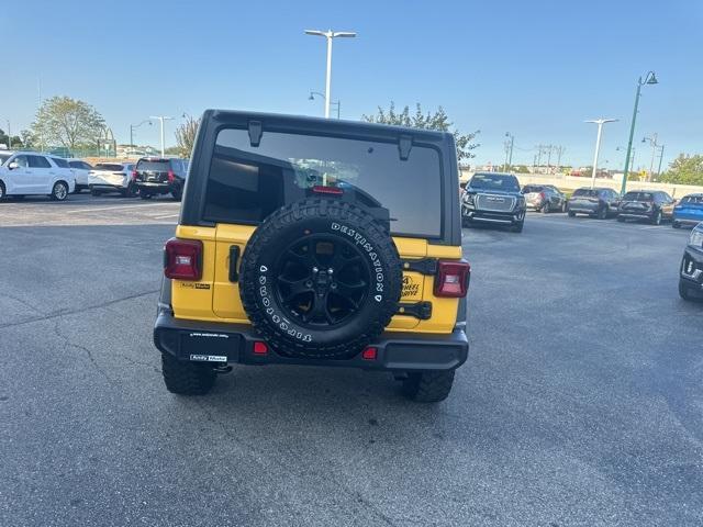 used 2021 Jeep Wrangler Unlimited car, priced at $31,750