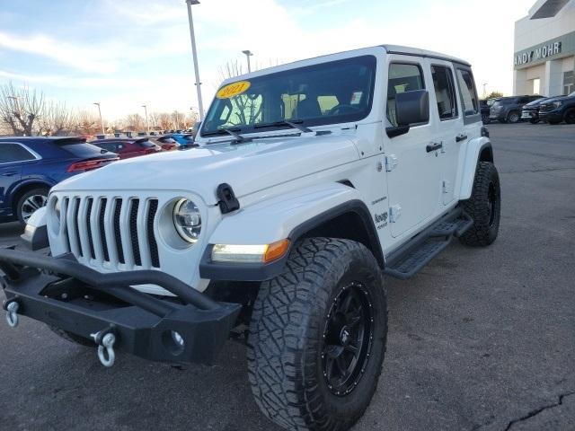 used 2021 Jeep Wrangler Unlimited car, priced at $34,038