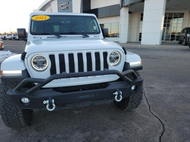 used 2021 Jeep Wrangler Unlimited car, priced at $34,038