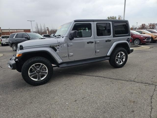 used 2020 Jeep Wrangler Unlimited car, priced at $25,078