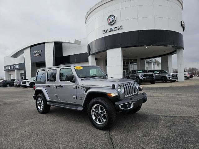 used 2020 Jeep Wrangler Unlimited car, priced at $25,078