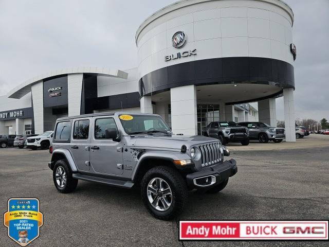 used 2020 Jeep Wrangler Unlimited car, priced at $25,800