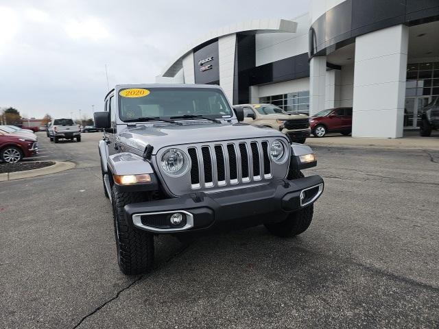 used 2020 Jeep Wrangler Unlimited car, priced at $25,078