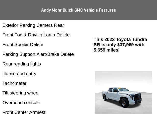 used 2023 Toyota Tundra car, priced at $37,969