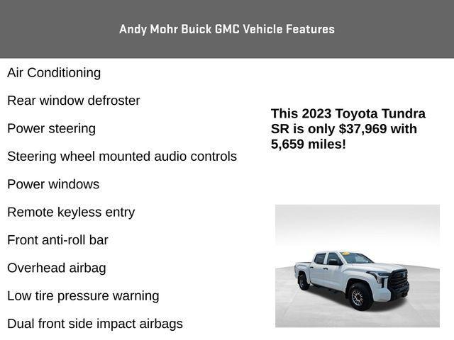used 2023 Toyota Tundra car, priced at $37,969