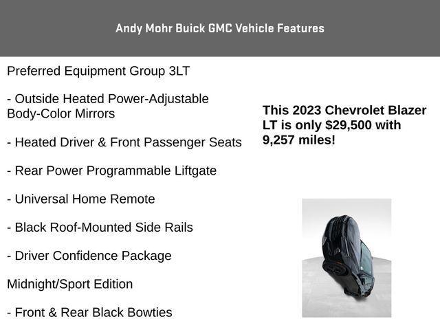 used 2023 Chevrolet Blazer car, priced at $29,500