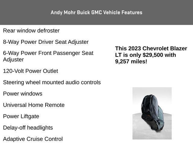 used 2023 Chevrolet Blazer car, priced at $29,500