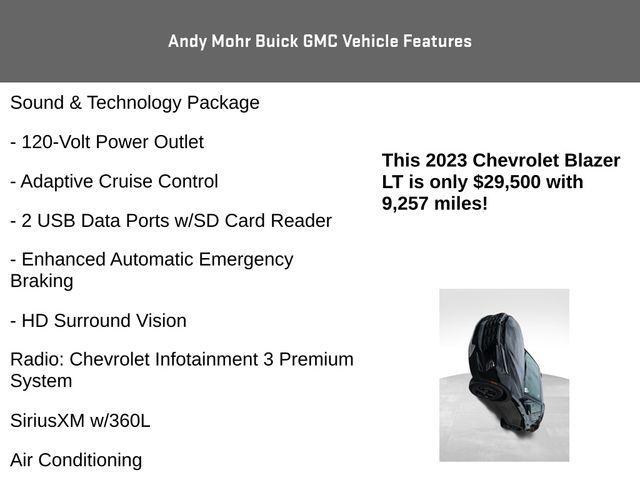 used 2023 Chevrolet Blazer car, priced at $29,500