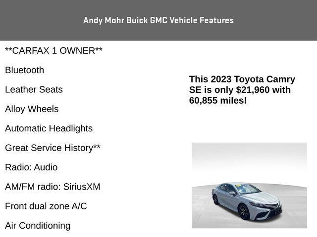 used 2023 Toyota Camry car, priced at $21,960