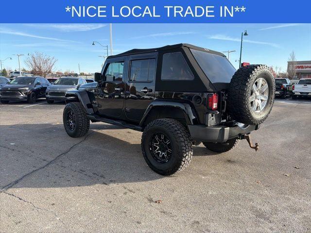 used 2017 Jeep Wrangler Unlimited car, priced at $17,600