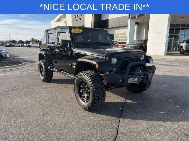 used 2017 Jeep Wrangler Unlimited car, priced at $17,600