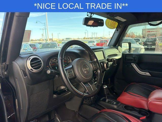used 2017 Jeep Wrangler Unlimited car, priced at $17,600