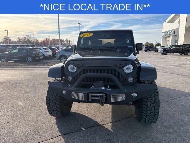 used 2017 Jeep Wrangler Unlimited car, priced at $17,600