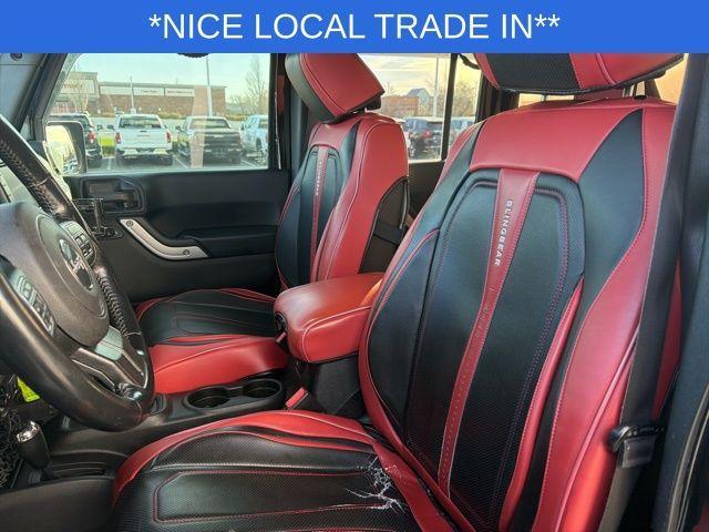 used 2017 Jeep Wrangler Unlimited car, priced at $17,600