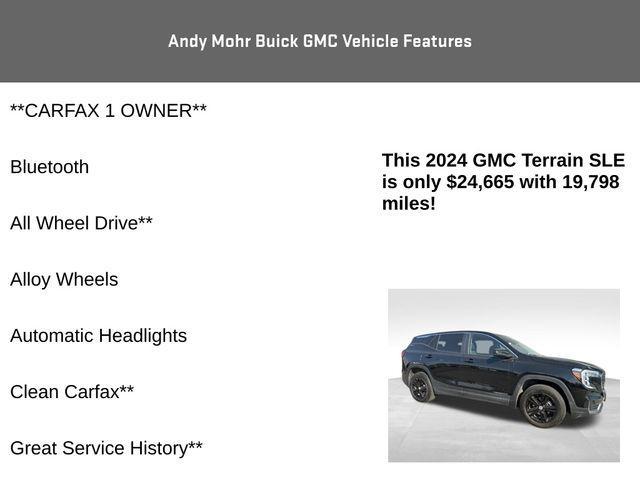 used 2024 GMC Terrain car, priced at $24,600