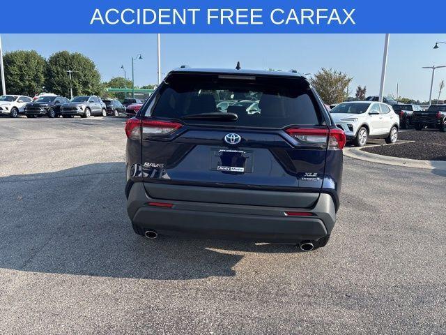 used 2022 Toyota RAV4 Hybrid car, priced at $25,300