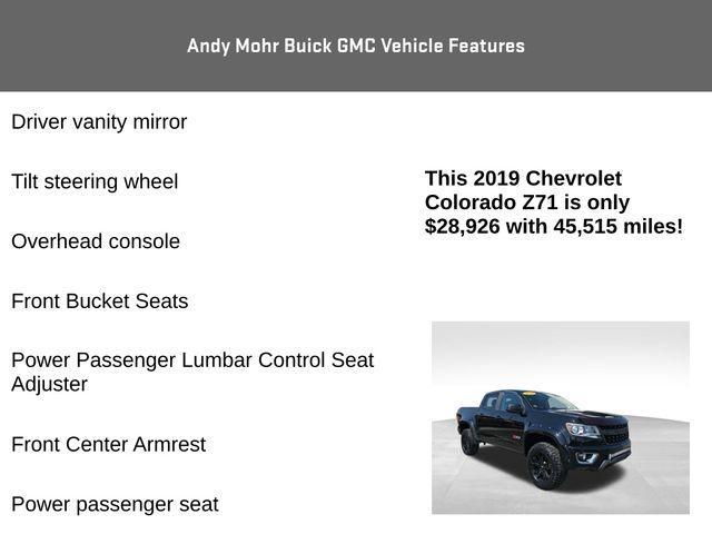 used 2019 Chevrolet Colorado car, priced at $28,926
