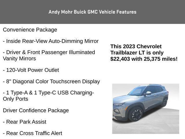 used 2023 Chevrolet TrailBlazer car, priced at $22,403