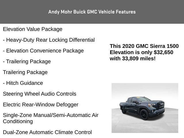 used 2020 GMC Sierra 1500 car, priced at $32,650