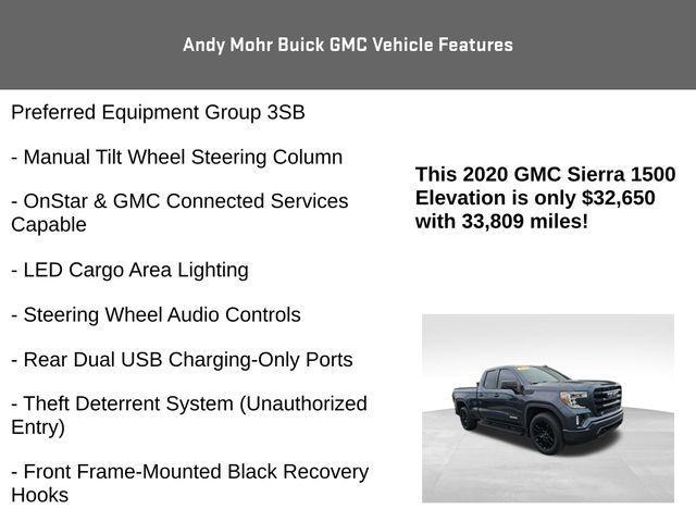 used 2020 GMC Sierra 1500 car, priced at $32,650