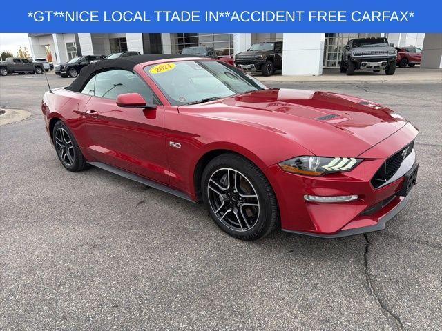 used 2021 Ford Mustang car, priced at $29,450