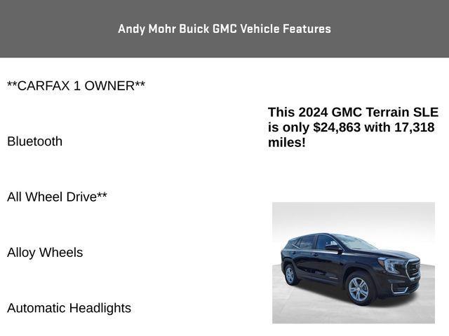 used 2024 GMC Terrain car, priced at $24,600