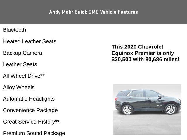 used 2020 Chevrolet Equinox car, priced at $20,500