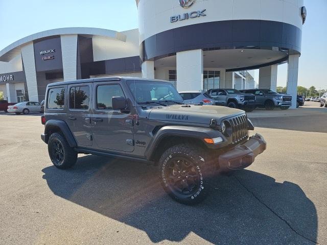 used 2021 Jeep Wrangler Unlimited car, priced at $29,850