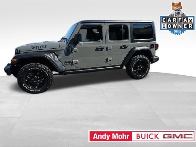 used 2021 Jeep Wrangler Unlimited car, priced at $26,448