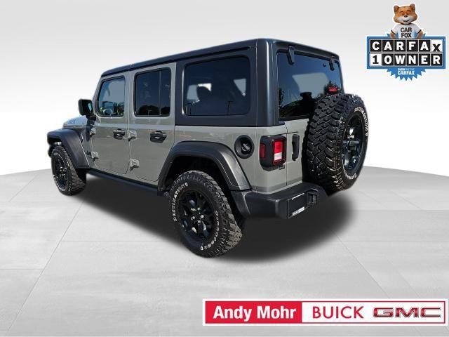 used 2021 Jeep Wrangler Unlimited car, priced at $26,448