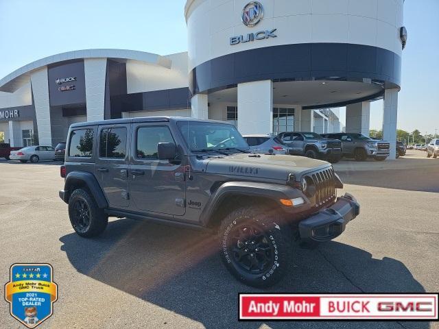 used 2021 Jeep Wrangler Unlimited car, priced at $29,850